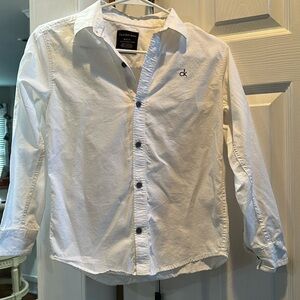Boys Calvin Klein dress. Shirt 10/12